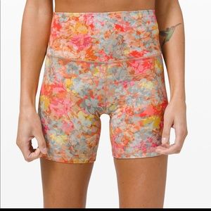 Lululemon Align Shorts 6” Inflorescence Multi NWT